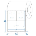 Centurion Cerner Direct Thermal Laboratory Labels - DTL19