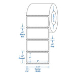 Centurion General LIS Direct Thermal Laboratory 2" x 1" Labels DTL2047 - 36.0 Roll