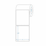 Thermal Labels - DTL2075 - 4 Roll - MDL-DTL2075