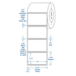Centurion General LIS Direct Thermal Laboratory 2" x 1-1/4" Labels DTL2334 - 1.0 Roll