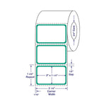 Centurion Centurion Green-Border Label Tape DTL2392GB 36.0 Roll-MDL-DTL2392GB