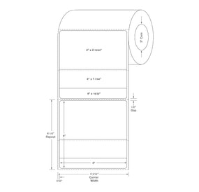 Centurion Centurion Scores and Undercut Labels DTL2417 4.0 Roll-MDL-DTL2417