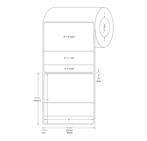 Centurion Centurion Scores and Undercut Labels DTL2417 4.0 Roll-MDL-DTL2417