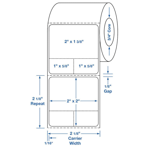 Centurion Lab Collect Manager Labels - DTL2474 - 27 Roll - MDL-DTL2474