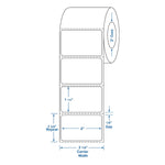 Centurion Cerner Direct Thermal Laboratory Labels - DTL2476