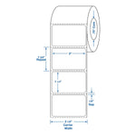 Centurion General LIS Direct Thermal Laboratory 2" x 1-1/4" Labels DTL2664 - 18.0 Roll
