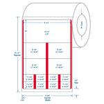 Centurion Centurion SMS Labels DTL2 4.0 Roll-MDL-DTL2
