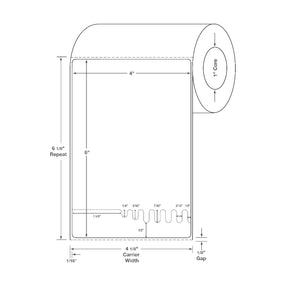Centurion Centurion Self Shred Plus Labels DTL3038 - 9.0 Roll