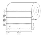 Centurion Centurion Quattro Rx Labels DTL3180PH - 4.0 Roll