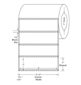 Centurion Centurion Quattro Rx Labels DTL3240PH - 12.0 Roll