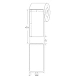 Centurion Centurion Quattro Rx Labels DTL3489PH - 12.0 Roll