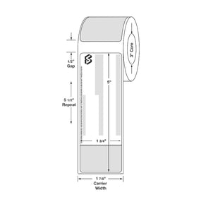 Optifill Pat Centric Labels - DTL3599 - 6 Roll - MDL-DTL3599