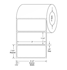 Centurion Centurion Quattro Rx Labels DTL3743PH - 9.0 Roll