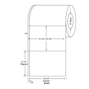 Centurion Centurion Quattro Rx Labels DTL3907PH - 4.0 Roll