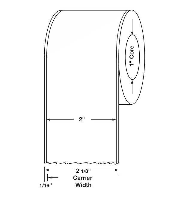 Centurion Blank Labels - DTL3912 - 16 Roll - MDL-DTL3912