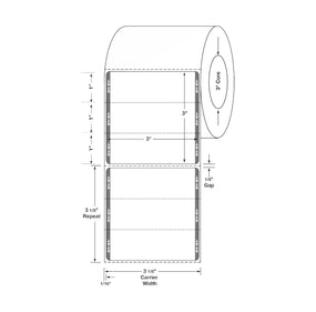 Centurion Centurion Quattro Rx Labels DTL3987PHRB - 4.0 Roll