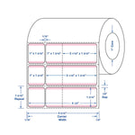 Labels for General Laboratory - DTL3988P - 8 Roll - MDL-DTL3988P