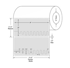 Centurion Centurion Quattro Rx Labels DTL4025PHY - 4.0 Roll