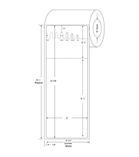 Centurion Centurion Self Shred Plus Labels DTL4079 - 4.0 Roll