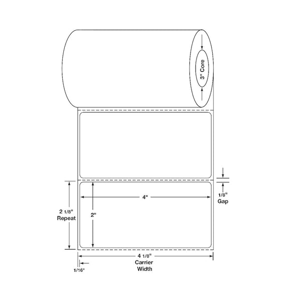 Centurion Centurion Quattro Rx Labels DTL4174PH - 4.0 Roll – RPS MedCare