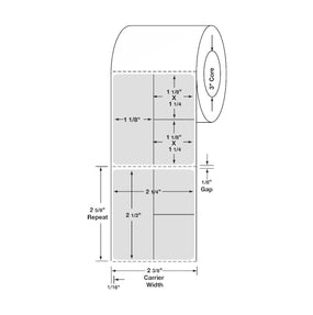 Centurion Bright Yellow Label Rolls - DTL419YF - 6 Roll - MDL-DTL419YF