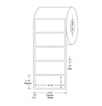 Centurion Yellow Stripe Labels - DTL4284YS - 40 Roll - MDL-DTL4284YS