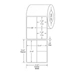 Centurion Blank Labels - DTL4333 - 27 Roll - MDL-DTL4333
