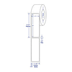 Plain Label - DTL4415 - 12 Roll - MDL-DTL4415