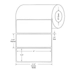 Centurion Blank Labels - DTL471 - 4 Roll - MDL-DTL471