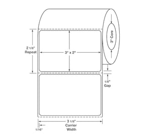Centurion Centurion Quattro Rx Labels DTL528PH - 4.0 Roll