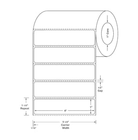Centurion Centurion Quattro Rx Labels DTL638PH - 12.0 Roll