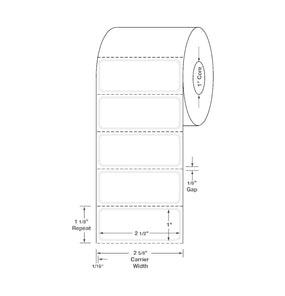 Centurion Centurion Yellow Border Labels - DTL666Y