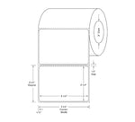 Centurion Blank Labels - DTL694 - 6 Roll - MDL-DTL694