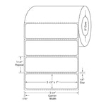 Centurion Blank Labels - DTL761 - 4 Roll - MDL-DTL761