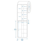 Centurion LIS Specimen Labels with Aliquots DTL886 - 4.0 Roll