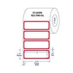 Centurion Border Direct Thermal Printer Labels - DTL893RB - 12 Roll - MDL-DTL893RB