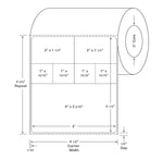 Centurion Cerner Labels - DTL894 - 4 Roll - MDL-DTL894