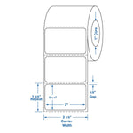 Centurion Cerner Direct Thermal Laboratory Labels DTL900 - 6.0 Roll