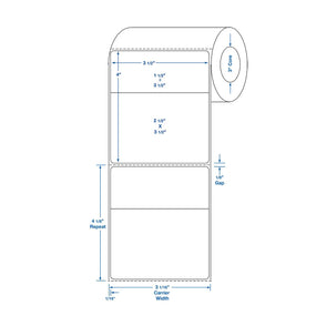 Centurion Centurion Quattro Rx Labels DTL951PH - 4.0 Roll