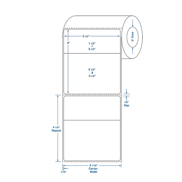 Centurion Centurion Quattro Rx Labels DTL951PH - 4.0 Roll – RPS MedCare
