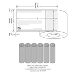 Patient Safety/Precaution Labels - DTLVAS01 - 6 Roll - MDL-DTLVAS01