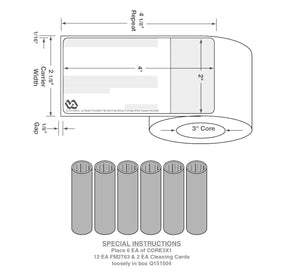 Patient Safety/Precaution Labels - DTLVAS01 - 6 Roll - MDL-DTLVAS01