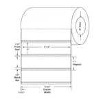 Centurion Centurion Quattro Rx Syringe Specification Labels - DTY3816PH