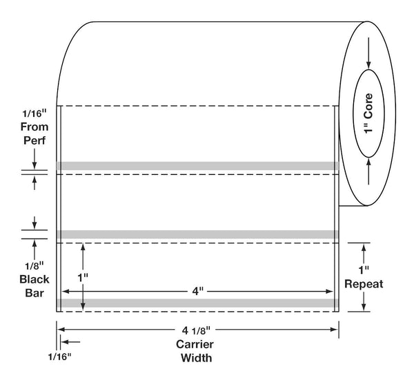 Quattro Rx Label Centurion Labels: Quattro Rx Syringe Specifications Label, Perforated ...