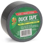 Shurtech Brands Colored Duct Tape, 9 mil, 1.88" x 20 yd., 3" Core, Black - DUC1265013