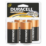 Duracell CopperTop Alkaline Batteries MN1300R4Z - 4.0 Each
