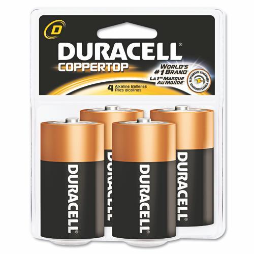 Duracell CopperTop Alkaline Batteries MN1300R4Z - 4.0 Each