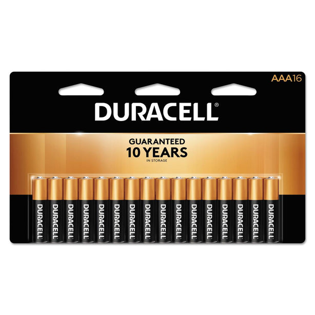 Duracell CopperTop AAA Standard Batteries MN2400B16Z - 16.0 Each