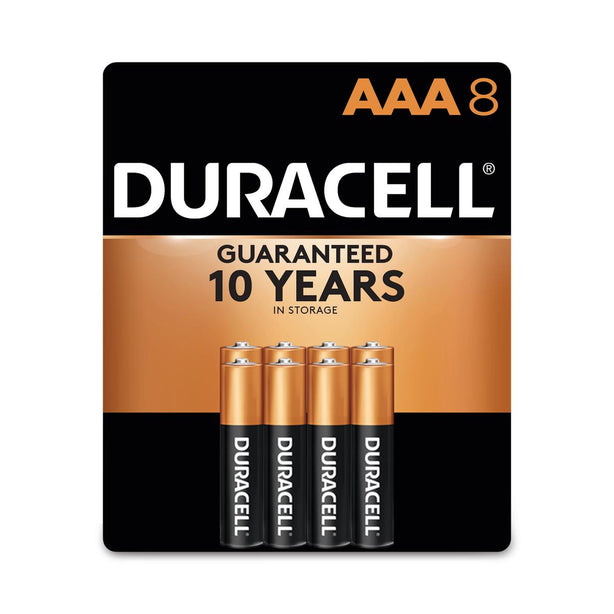 Duracell CopperTop AAA Standard Batteries MN2400B8Z - 8.0 Each