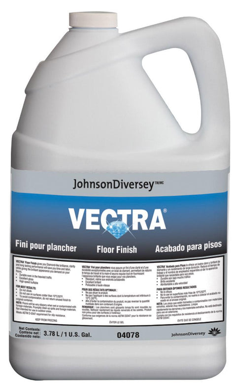Diversey Vectra Floor Finish Solution, 1 gal. - DVY04078
